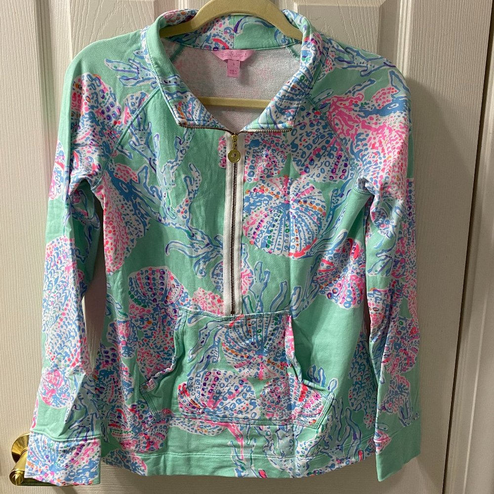 Lilly Pulitzer Skipper Popover Minty Fresh Fansea